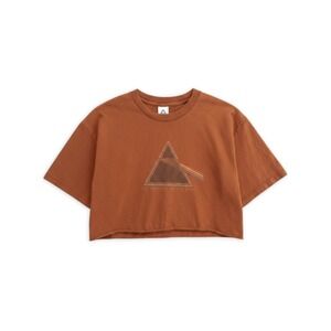 Alstyle Pink Floyd Crop Top Women L Grunge Indie Sleaze Distressed Band Tee